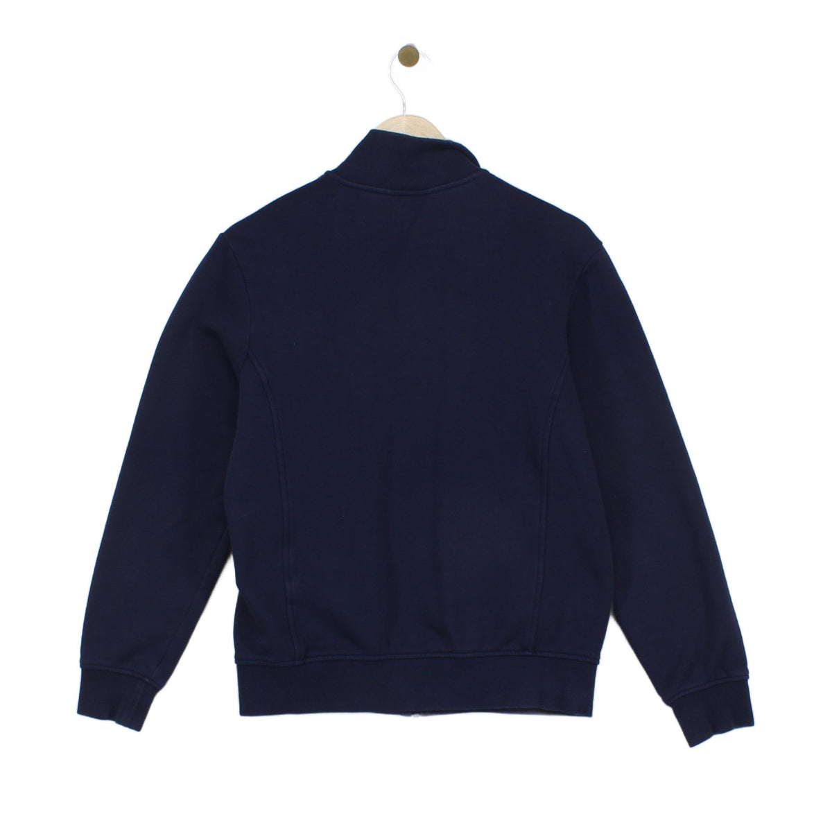 Mens Sweatshirt Full Zip Embroidered Logo