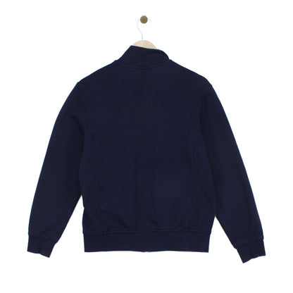Mens Sweatshirt Full Zip Embroidered Logo