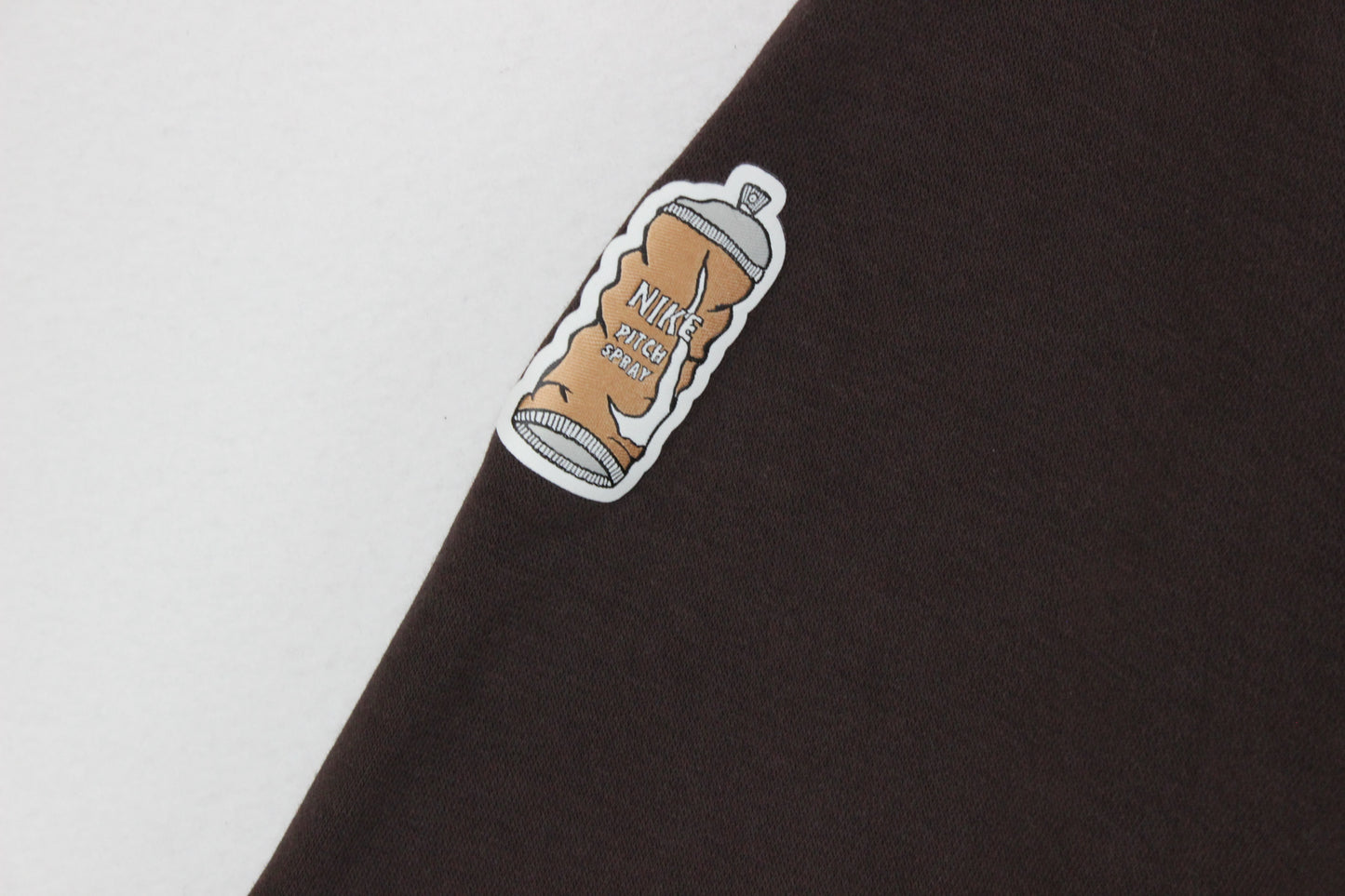 Mens Sweatshirt Crew Neck Patch Work