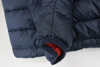 Mens Quilted Jacket Outerwear Zip Down Filled