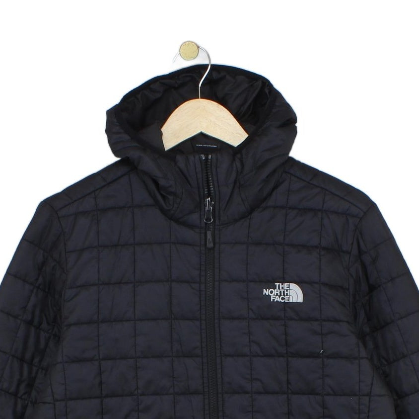 Mens Quilted Jacket Hooded Insulated