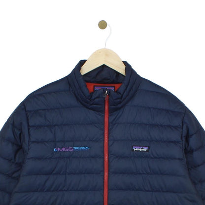 Mens Quilted Jacket Outerwear Zip Down Filled