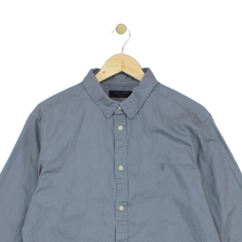 Mens Shirt Button Up Long Sleeve
