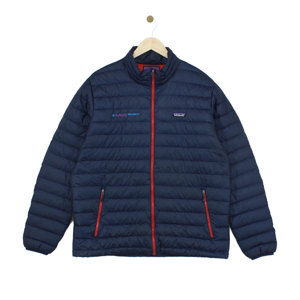 Mens Quilted Jacket Outerwear Zip Down Filled