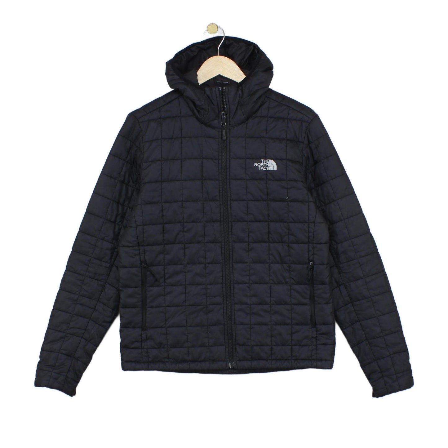 Mens Quilted Jacket Hooded Insulated