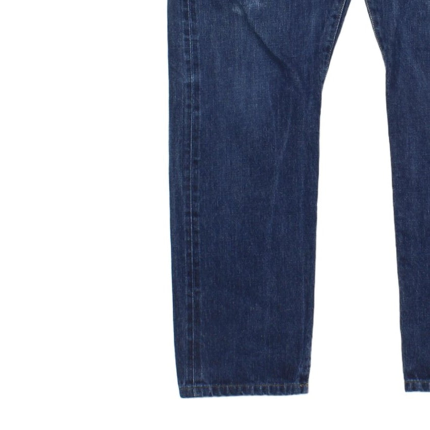 Mens Regular Tapered Jeans Classic Denim