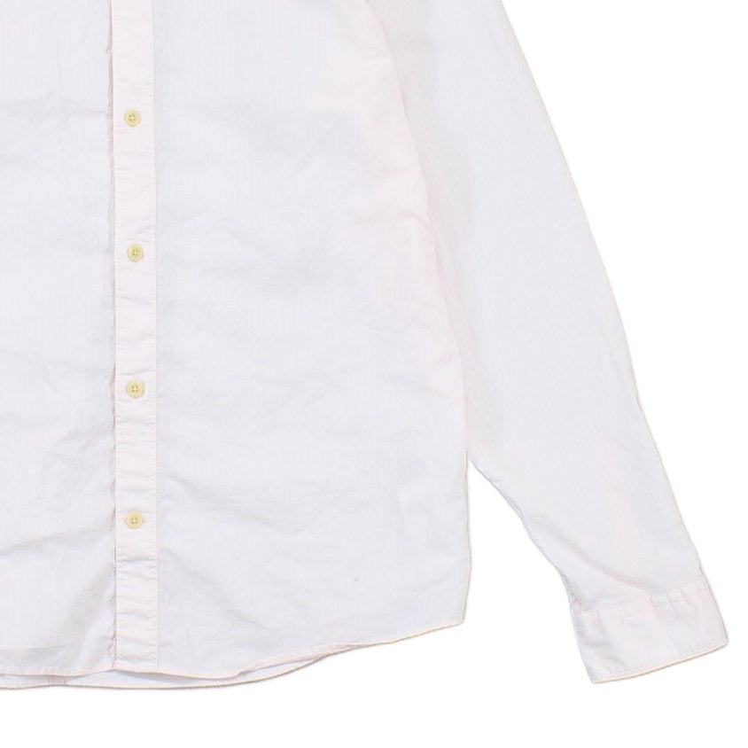 Mens Shirt Long Sleeve Collared