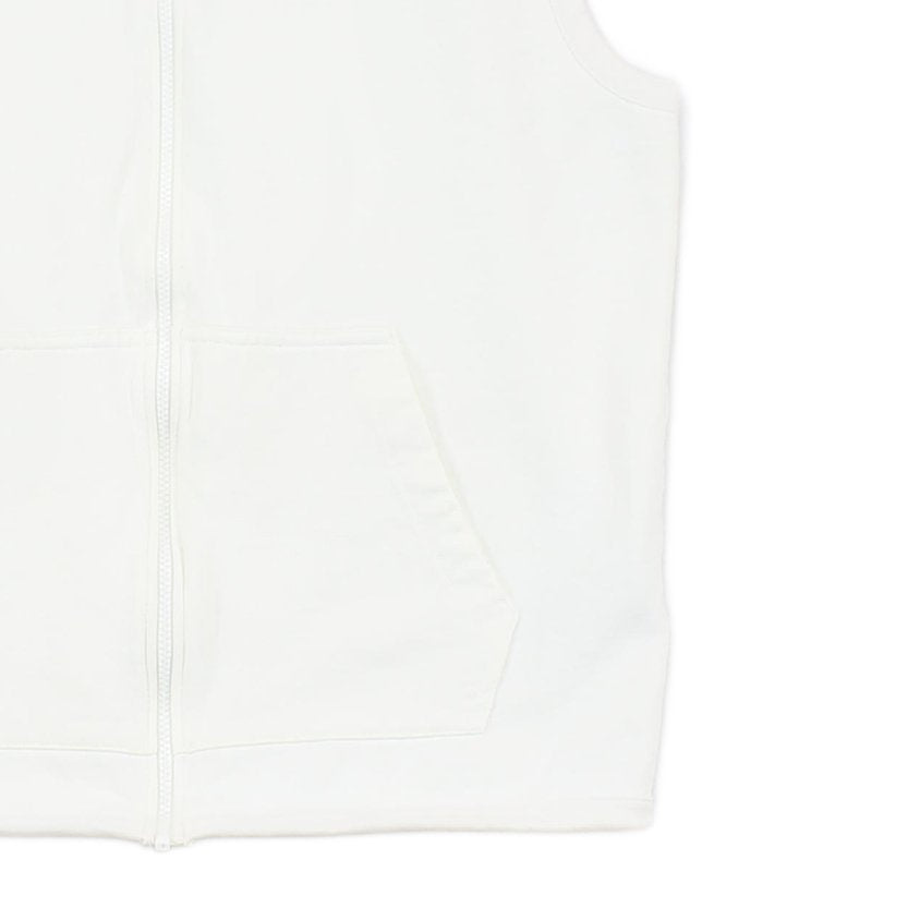 Mens Sweatshirt Vest Athletic Logo Sleeveless Full Zip