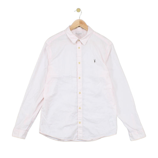 Mens Shirt Long Sleeve Collared