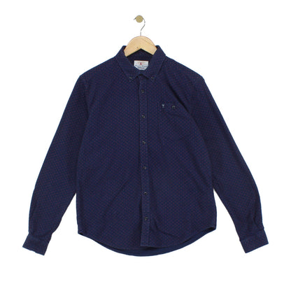 Mens Shirt Slim Fit Button Up