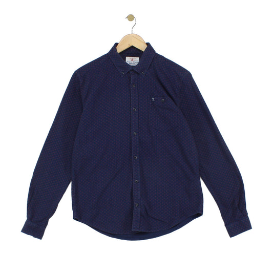 Mens Shirt Slim Fit Button Up