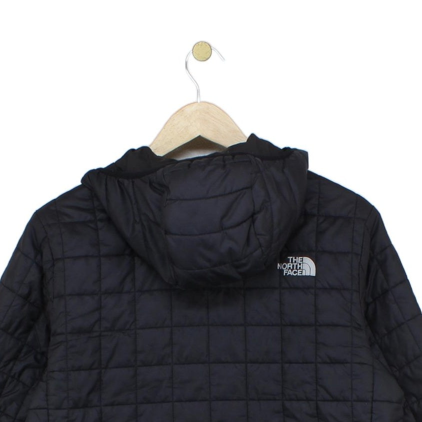 Mens Quilted Jacket Hooded Insulated