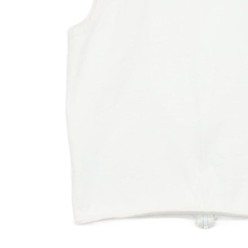 Mens Sweatshirt Vest Athletic Logo Sleeveless Full Zip
