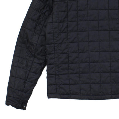 Mens Quilted Jacket Hooded Insulated