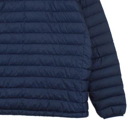 Mens Quilted Jacket Outerwear Zip Down Filled