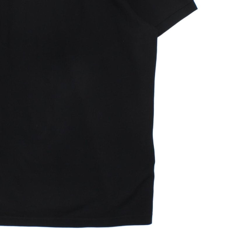 Mens Polo Shirt Stretch Short Sleeve Logo Collared