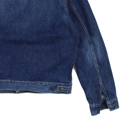 Mens Denim Jacket Trucker Cotton