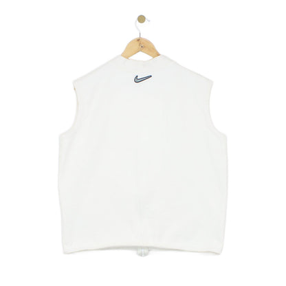 Mens Sweatshirt Vest Athletic Logo Sleeveless Full Zip