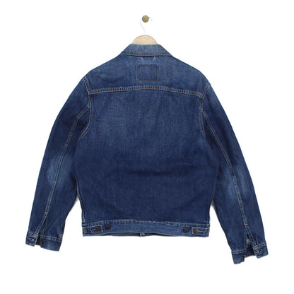 Mens Denim Jacket Trucker Cotton