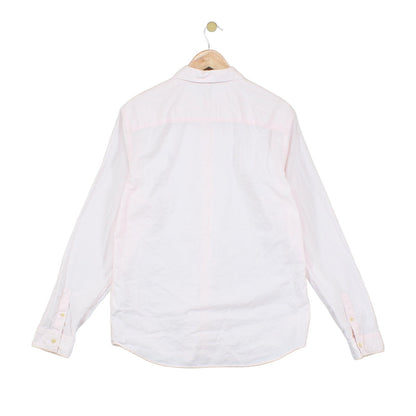 Mens Shirt Long Sleeve Collared