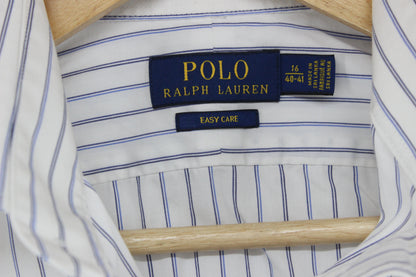 Mens Striped Shirt Button Up Collared