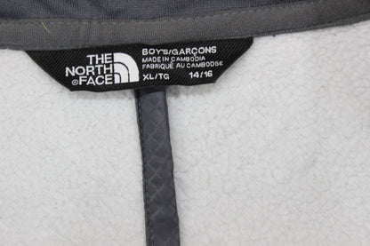 Boys Fleece Jacket Hooded Quilted