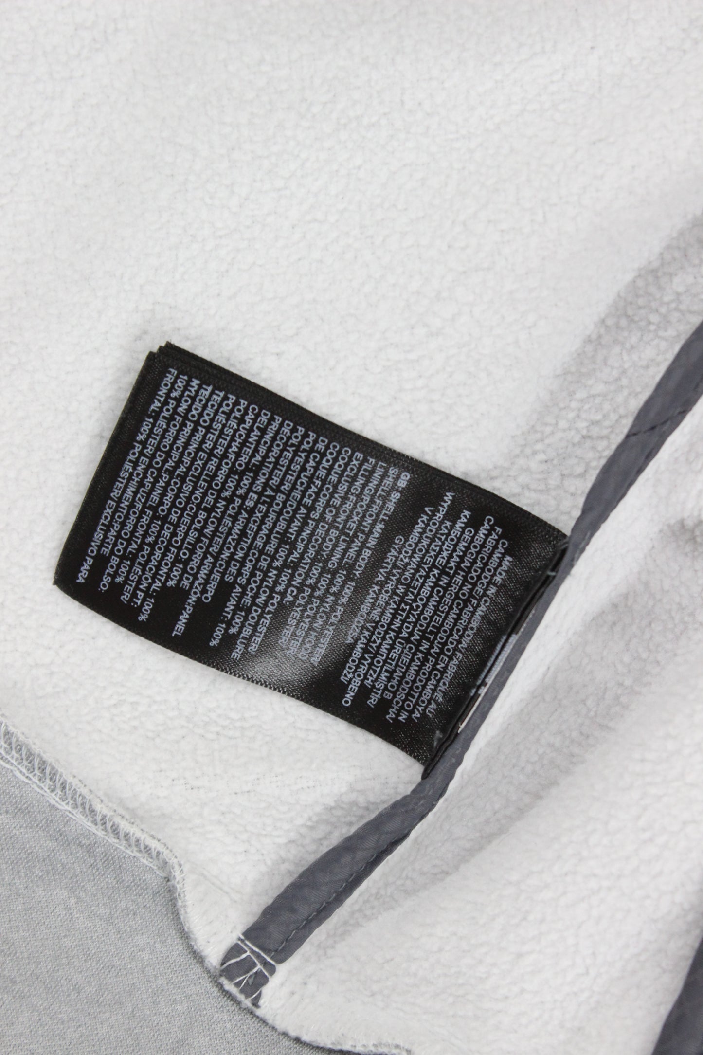 Boys Fleece Jacket Hooded Quilted