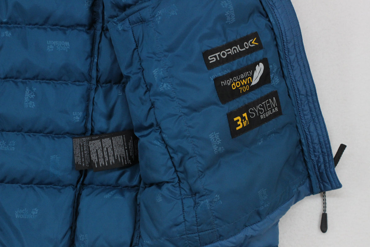 Mens 700 Down Quilted Jacket Outdoor Insulated