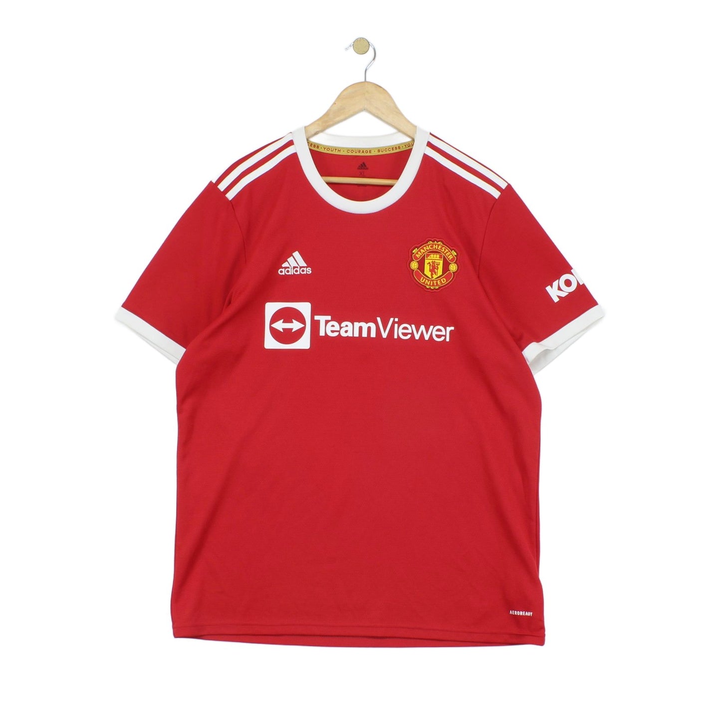 Mens Manchester United 2021-22 Football Shirt #25 Sancho