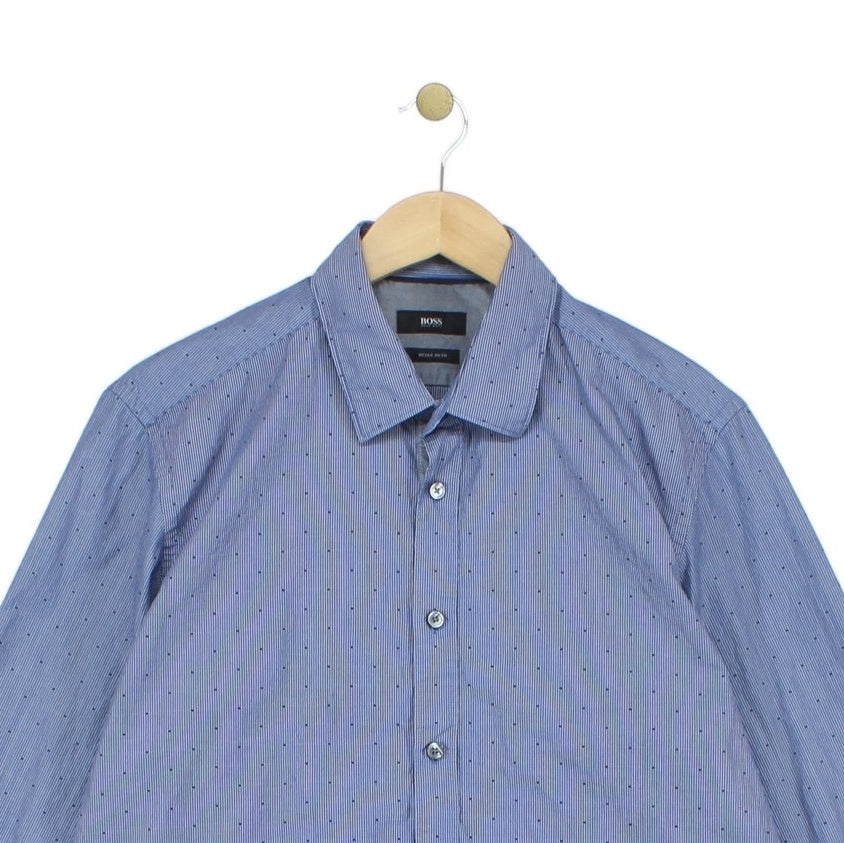 Mens Striped Shirt Long Sleeve