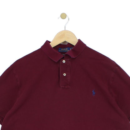 Mens Polo Shirt Slim Fit Button Up Short Sleeve