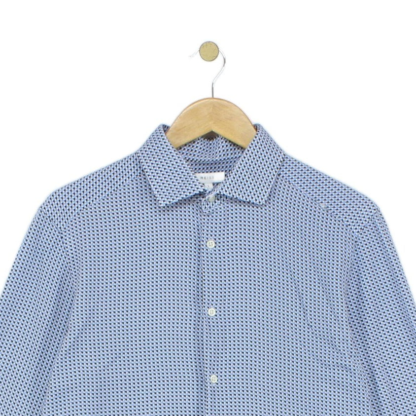Mens Viscose Shirt Slim Fit Long Sleeve