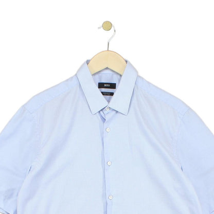 Mens Shirt Short Sleeve Easy Iron Classic