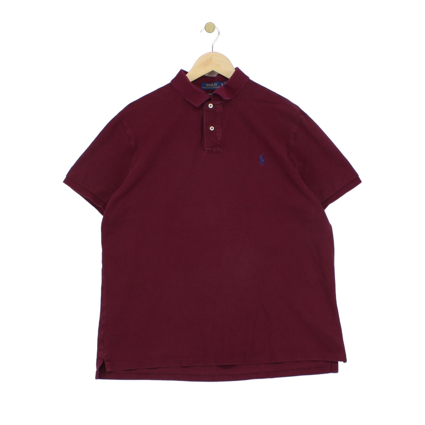 Mens Polo Shirt Slim Fit Button Up Short Sleeve