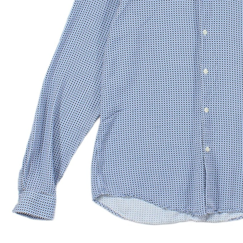 Mens Viscose Shirt Slim Fit Long Sleeve