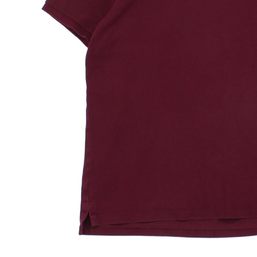 Mens Polo Shirt Slim Fit Button Up Short Sleeve