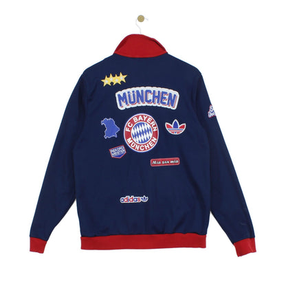 Mens Bayern Munich Track Jacket Full Zip Football