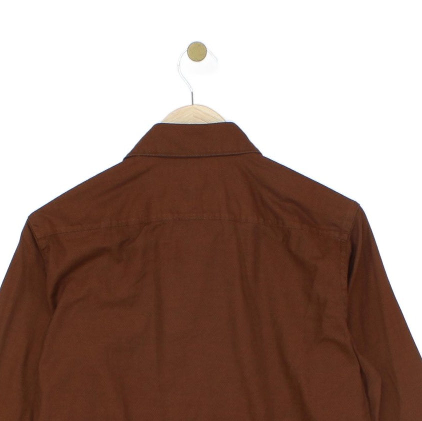 Mens Shirt Stretch Button Up Long Sleeve
