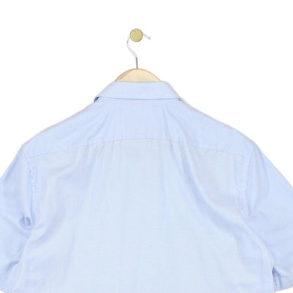 Mens Shirt Short Sleeve Easy Iron Classic