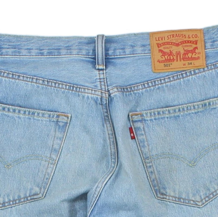 Mens Denim Shorts Classic Summer