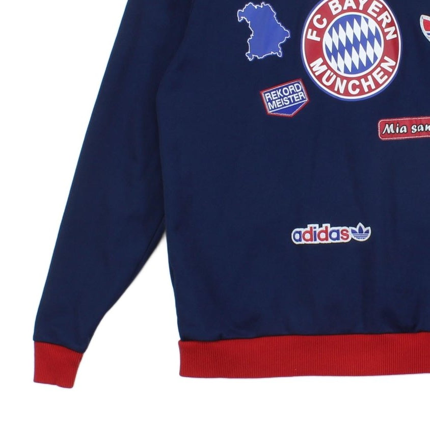 Mens Bayern Munich Track Jacket Full Zip Football