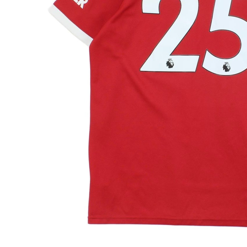 Mens Manchester United 2021-22 Football Shirt #25 Sancho