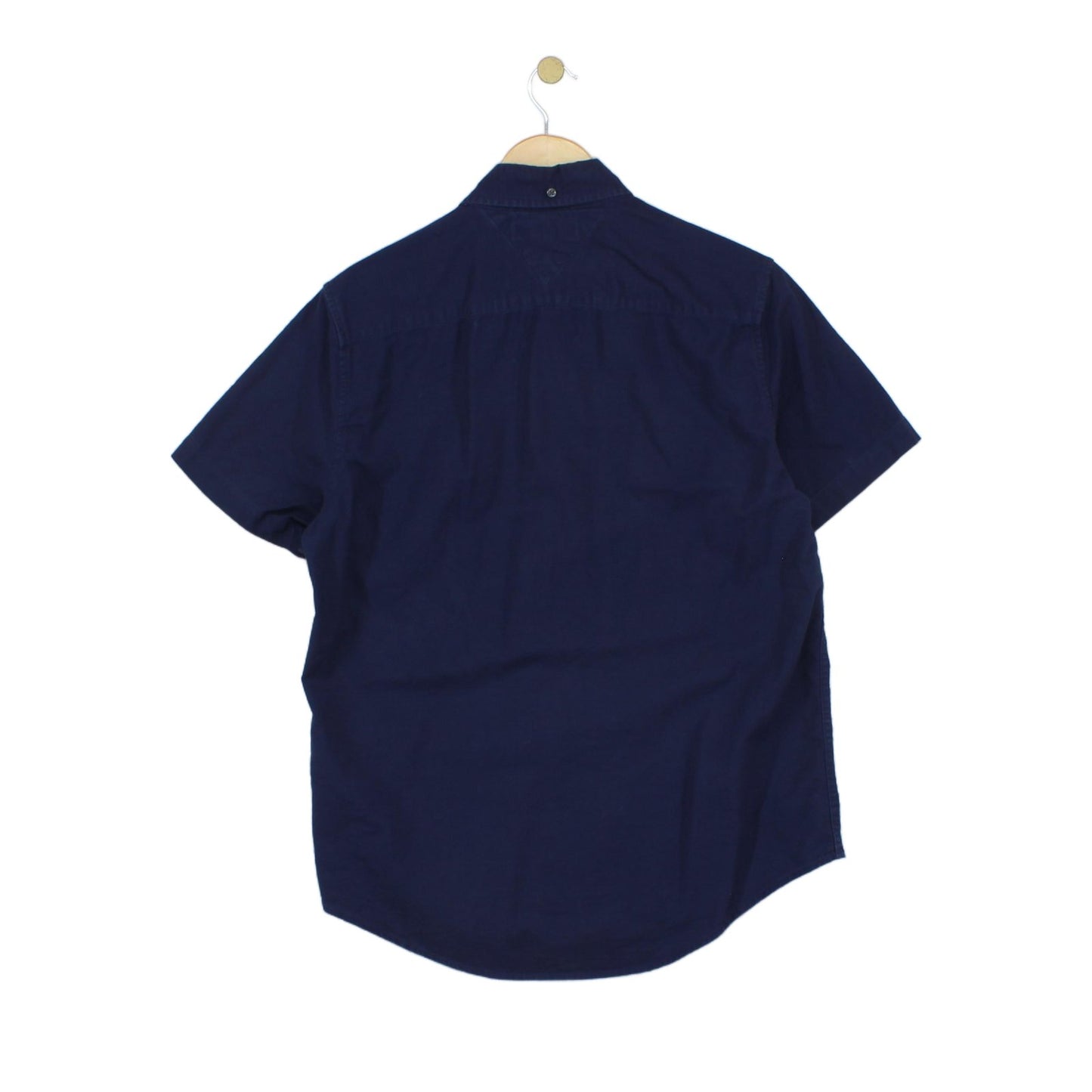 Mens Shirt Button Up Short Sleeve Slim Fit