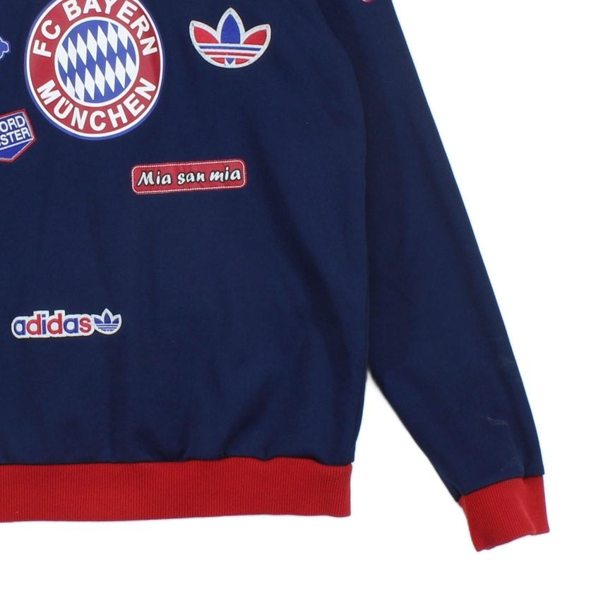 Mens Bayern Munich Track Jacket Full Zip Football