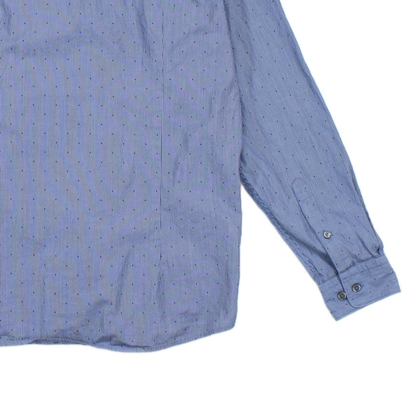 Mens Striped Shirt Long Sleeve