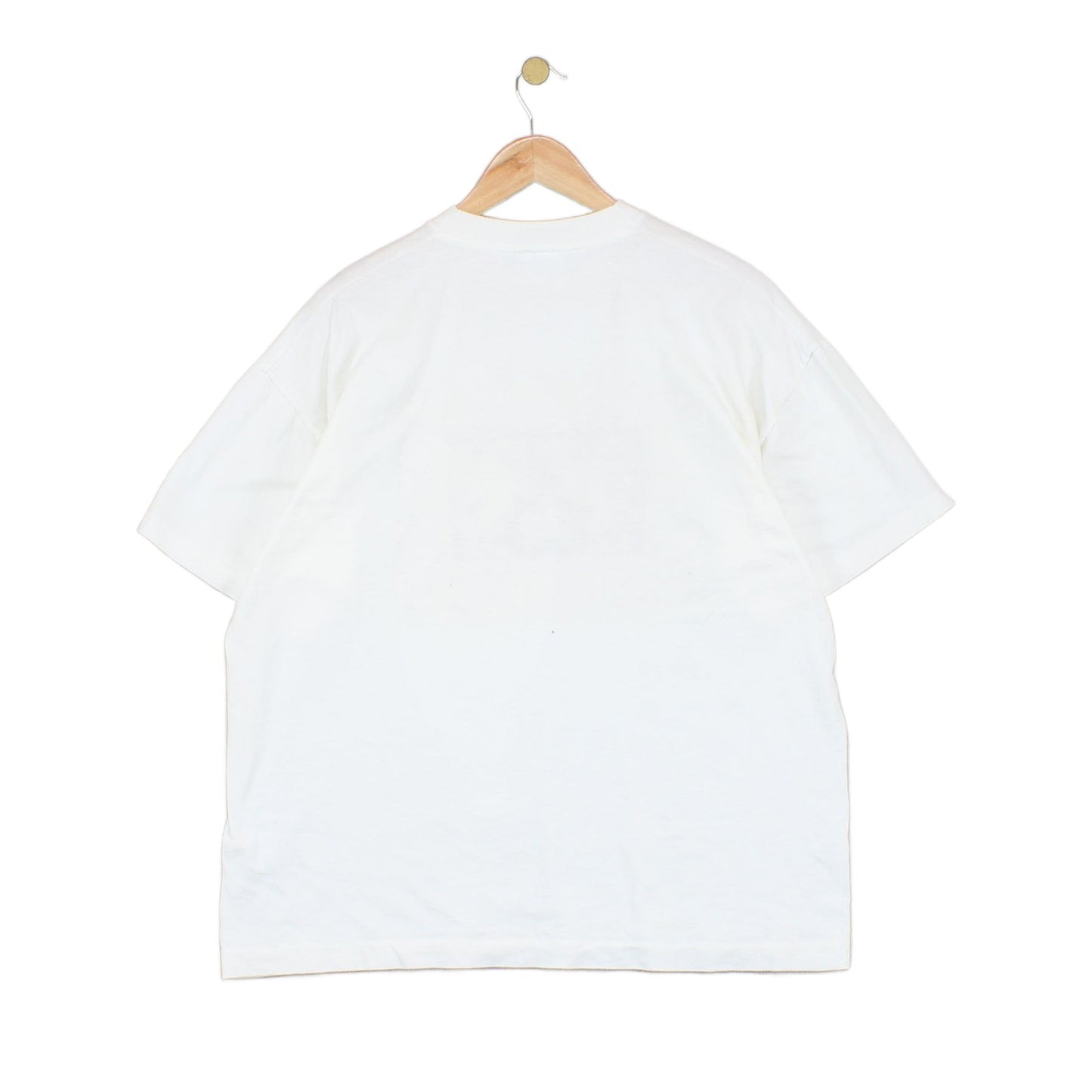 Mens Single Stitch T-Shirt Graphic Crew Neck