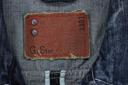 Mens New Core Denim Jacket Collared