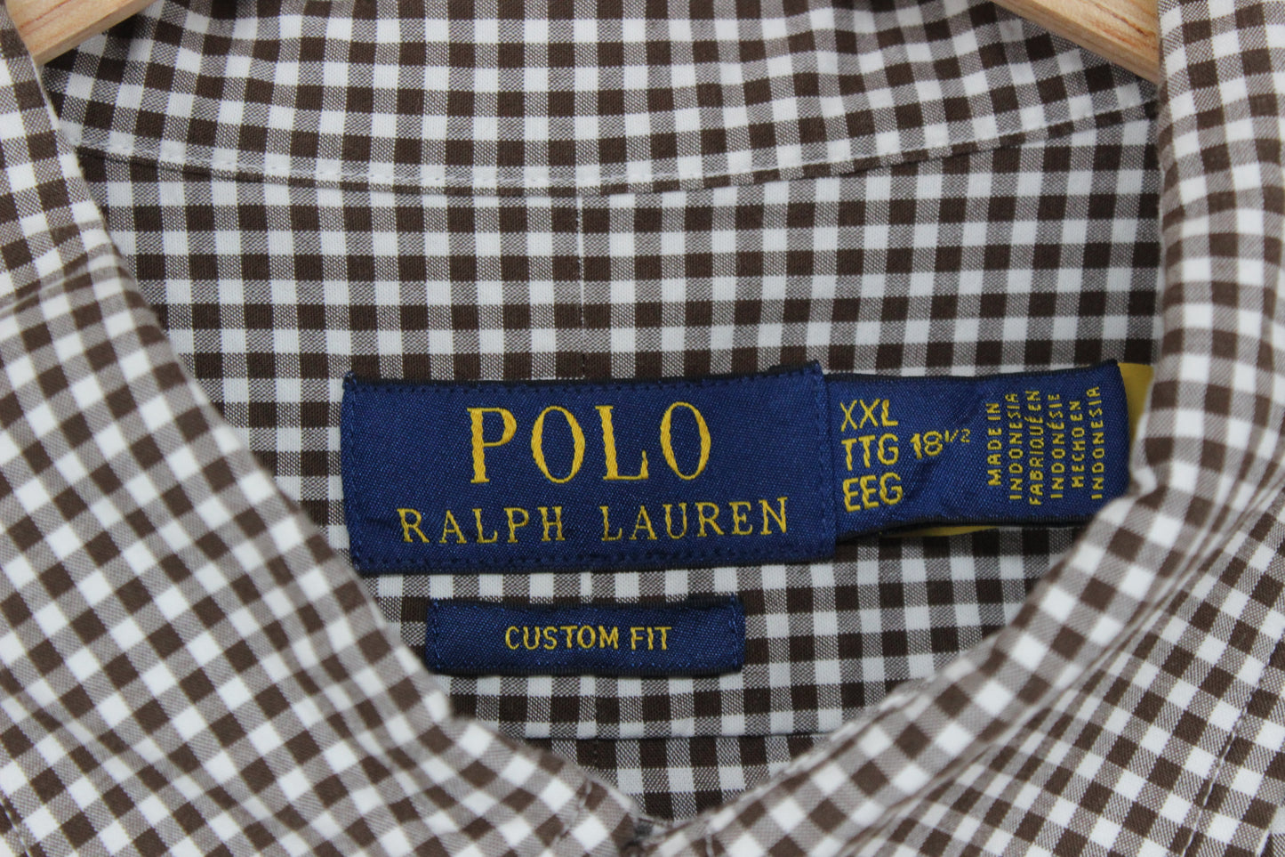 Mens Check Shirt Button Down Long Sleeve Classic