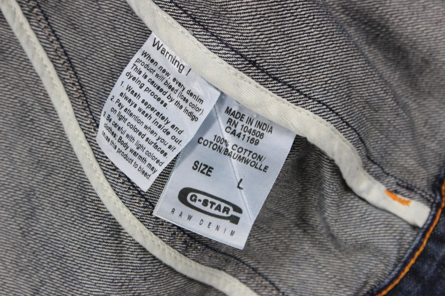 Mens New Core Denim Jacket Collared