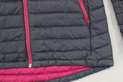 Womens Microlight Alpine Quilted Jacket Hooded Down Filled